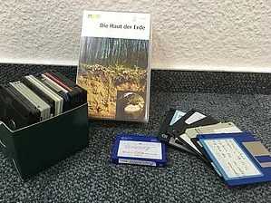 Disketten Videokassetten